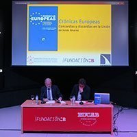 Presentación Crónicas Europeas, de Jonás Fernández