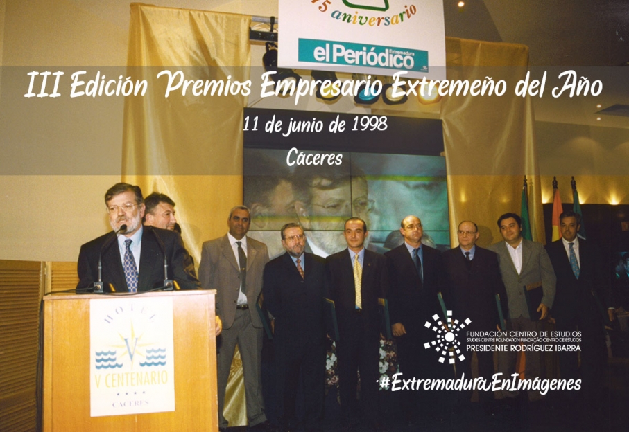 Los Premios Empresario Extremeño del Año, todo un reconocimiento a la labor de los empresarios de nuestra región.